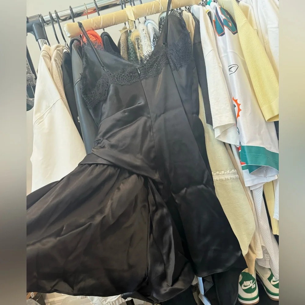 Zara Asymmetric Hem Jumpsuit - Picture 10 of 13